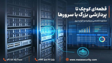 برآیند قطعه‌ای کوچک تا پردازشی بزرگ با سرورها