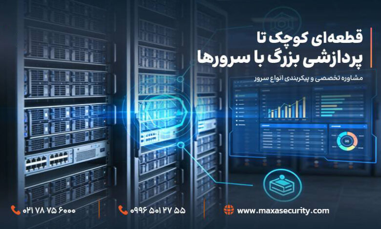 برآیند قطعه‌ای کوچک تا پردازشی بزرگ با سرورها